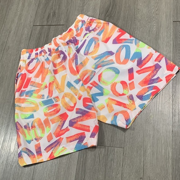 Nike Air Jordan White Zion Logo All Over Print Dri-Fit Basketball Shorts size M - Picture 9 of 15